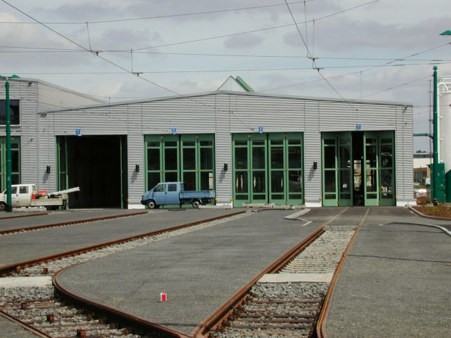 Neubau eines Betriebshofs für die Verkehrsbetriebe Potsdam in Potsdam-Babelsberg